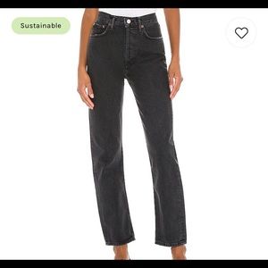 NWOT Agolde 90s Pinch Waist Jeans